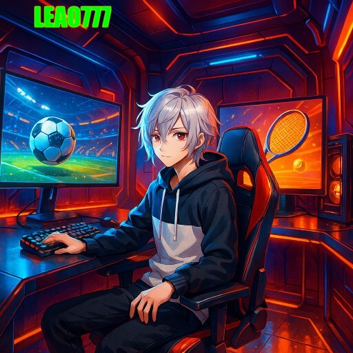 Imagem promocional da LEAO777 mostrando a plataforma e suas vantagens