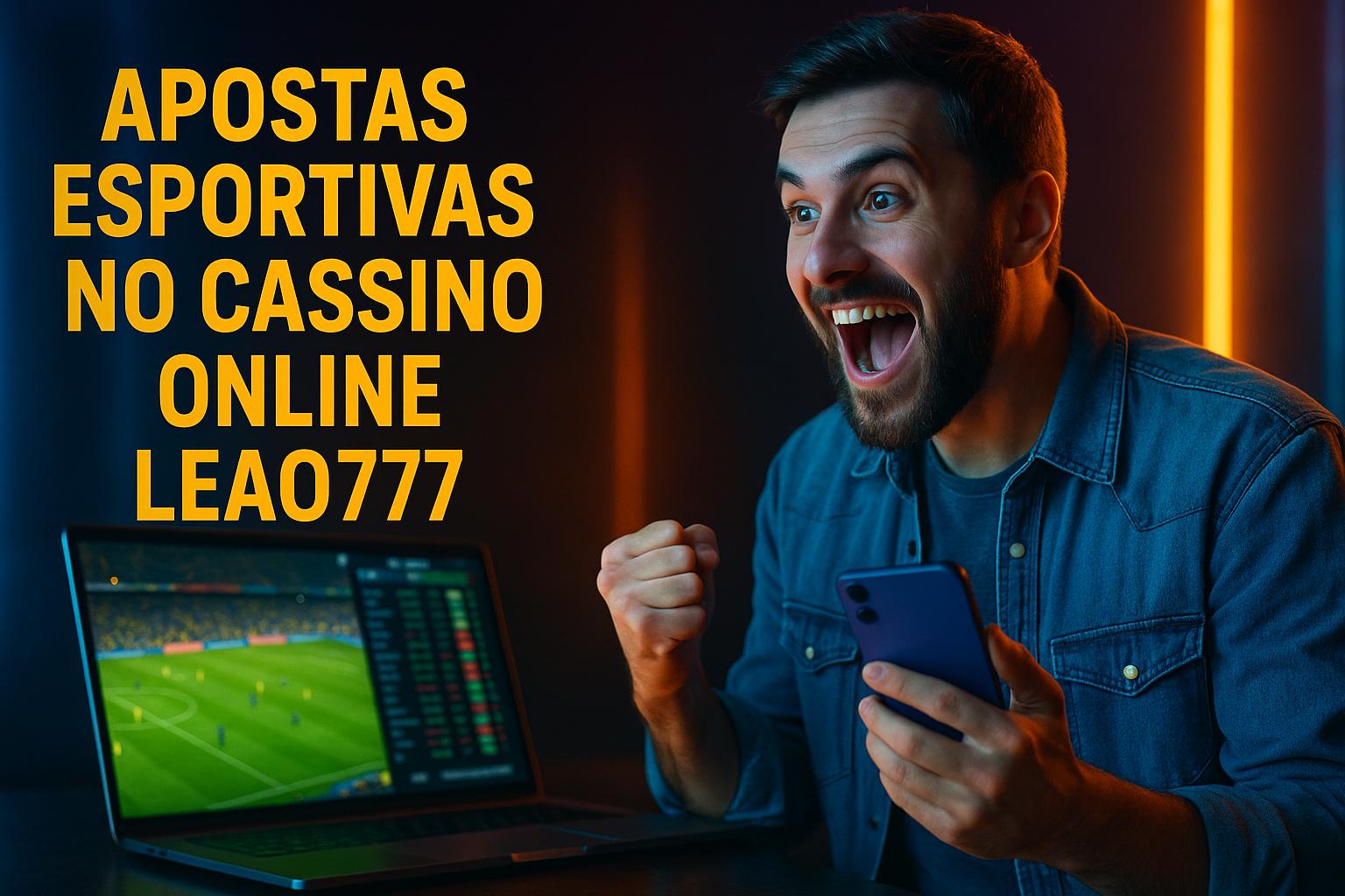 Aposte em apostas esportivas no cassino online LEAO777