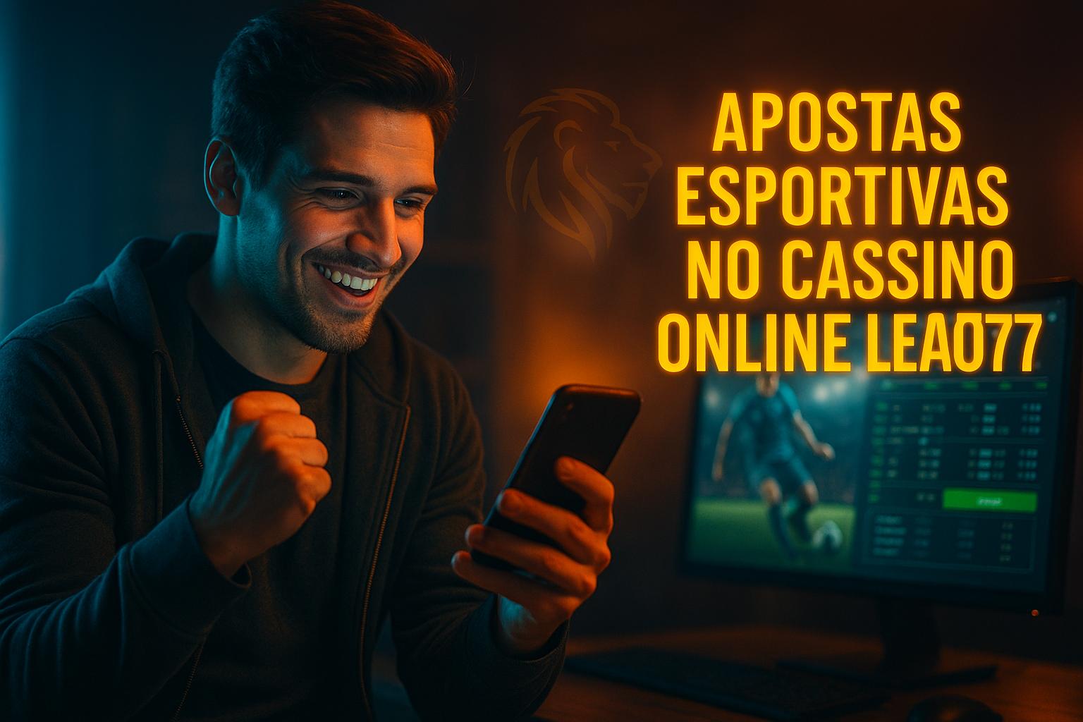 Apostas esportivas no cassino online LEAO777
