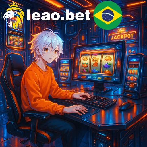 Imagem promocional da LEAO777 mostrando benefícios e ofertas da plataforma